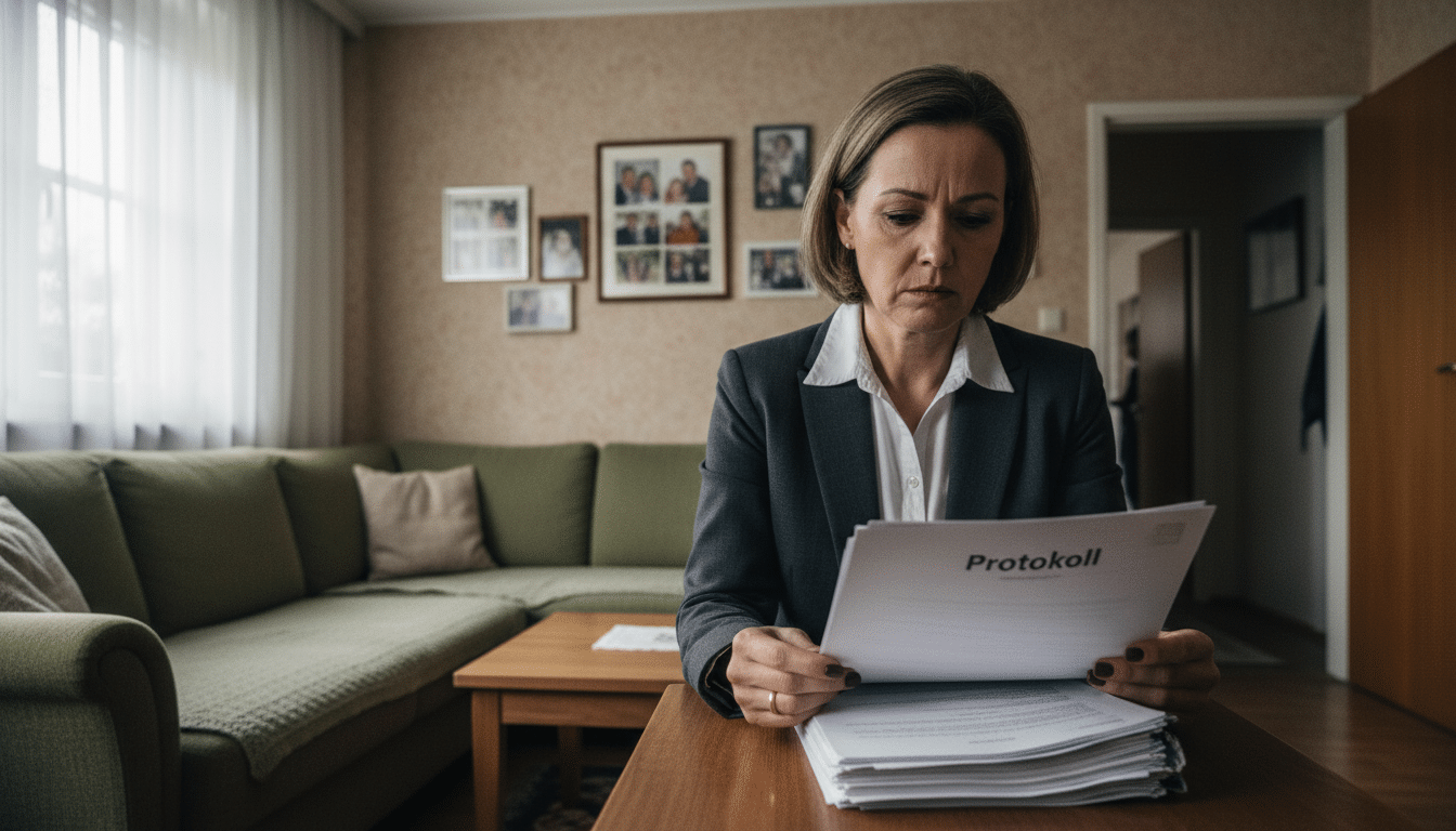 Bürgergeld Protokoll nach dem Jobcenter-Hausbesuch ist wie ein Stasi-Bericht